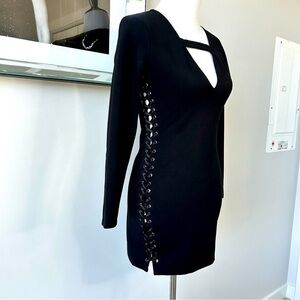 True Religion Side Lace Bodycon Dress